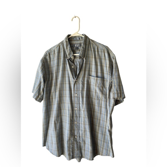 Men’s Green NORTHCREST Plaid Shirt Size L - Picture 4 of 5